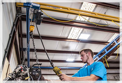 Work Station Crane and Hoist