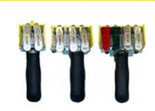 Soft touch pneumatic handles