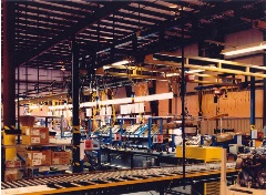1000 lb Steel Crane System with Hoist