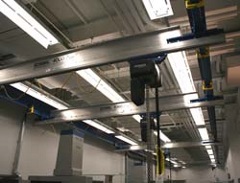 Aluminum Ceiling Hung System with Multiple Bridges