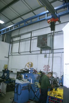 Ceiling Mounted Work Station Crane