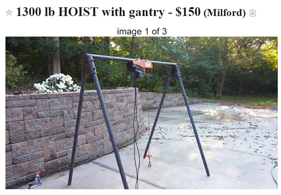 Gantry for sale