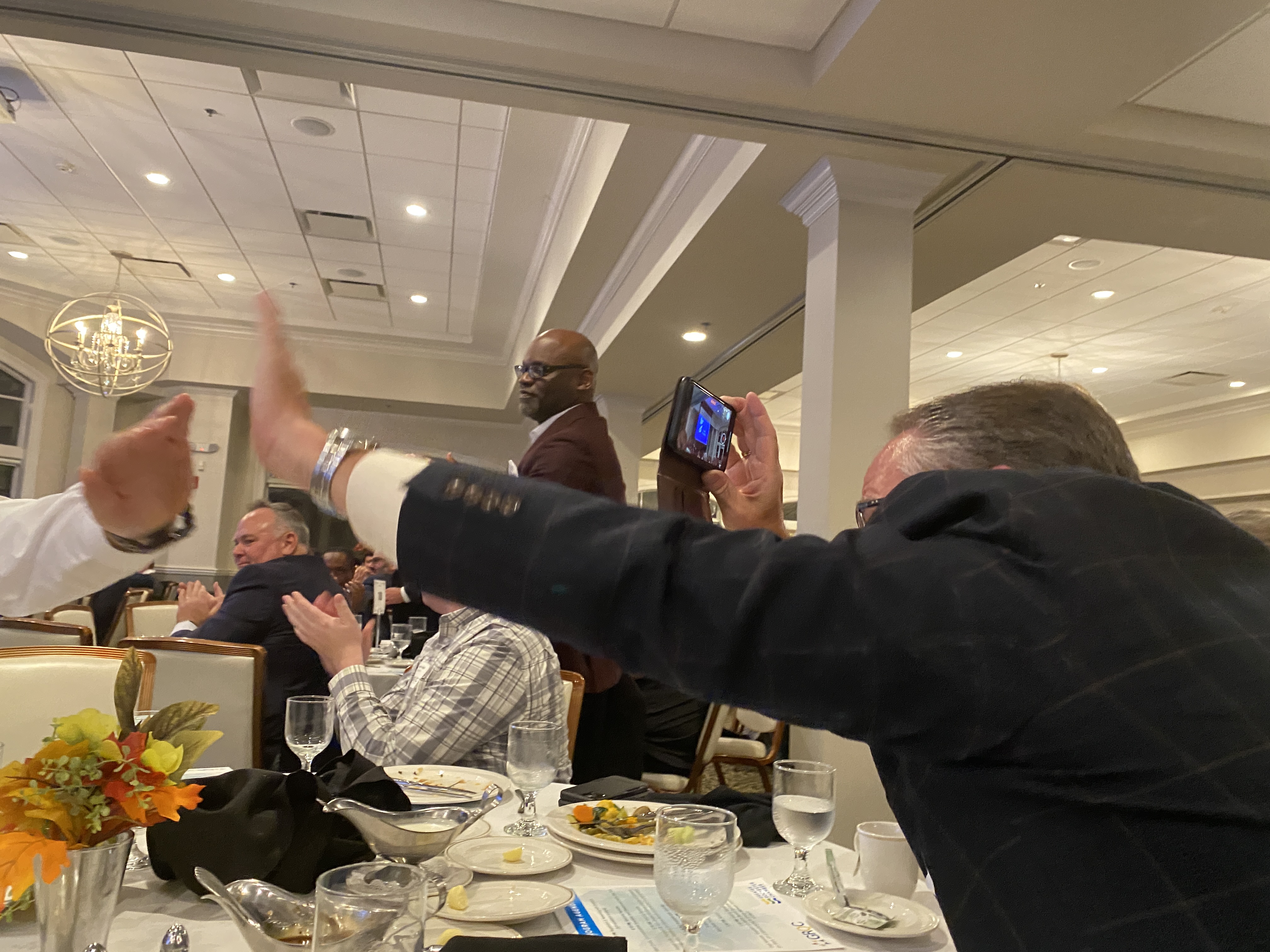 Dave Pritchard Celebrates Award