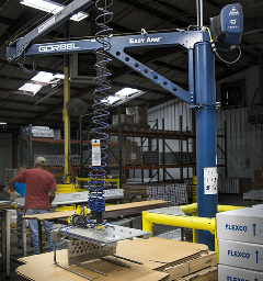 Easy Arm Intelligent Assist Device in Palletizing