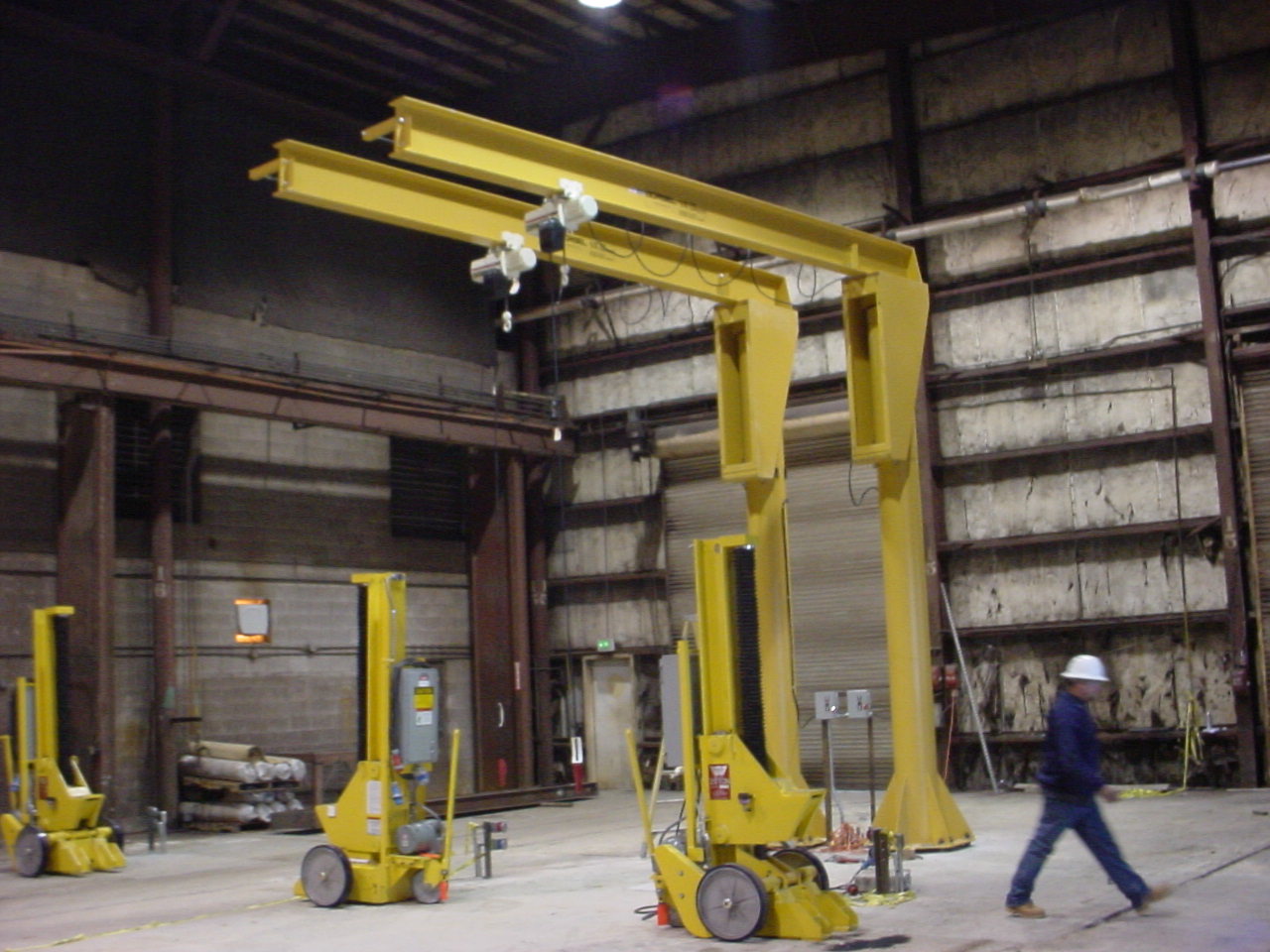 Free Standing Jib Cranes Gorbel