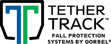 Logotipo del sistema de protección contra caídas Tether Track