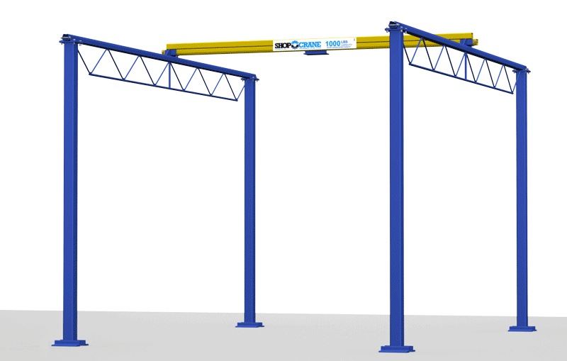 Shop Crane Installation, Step 1