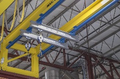 Tether Track Ceiling Mounted System