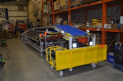 cascading belt conveyor