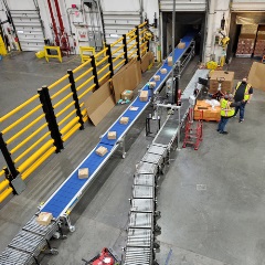 cascading belt conveyor