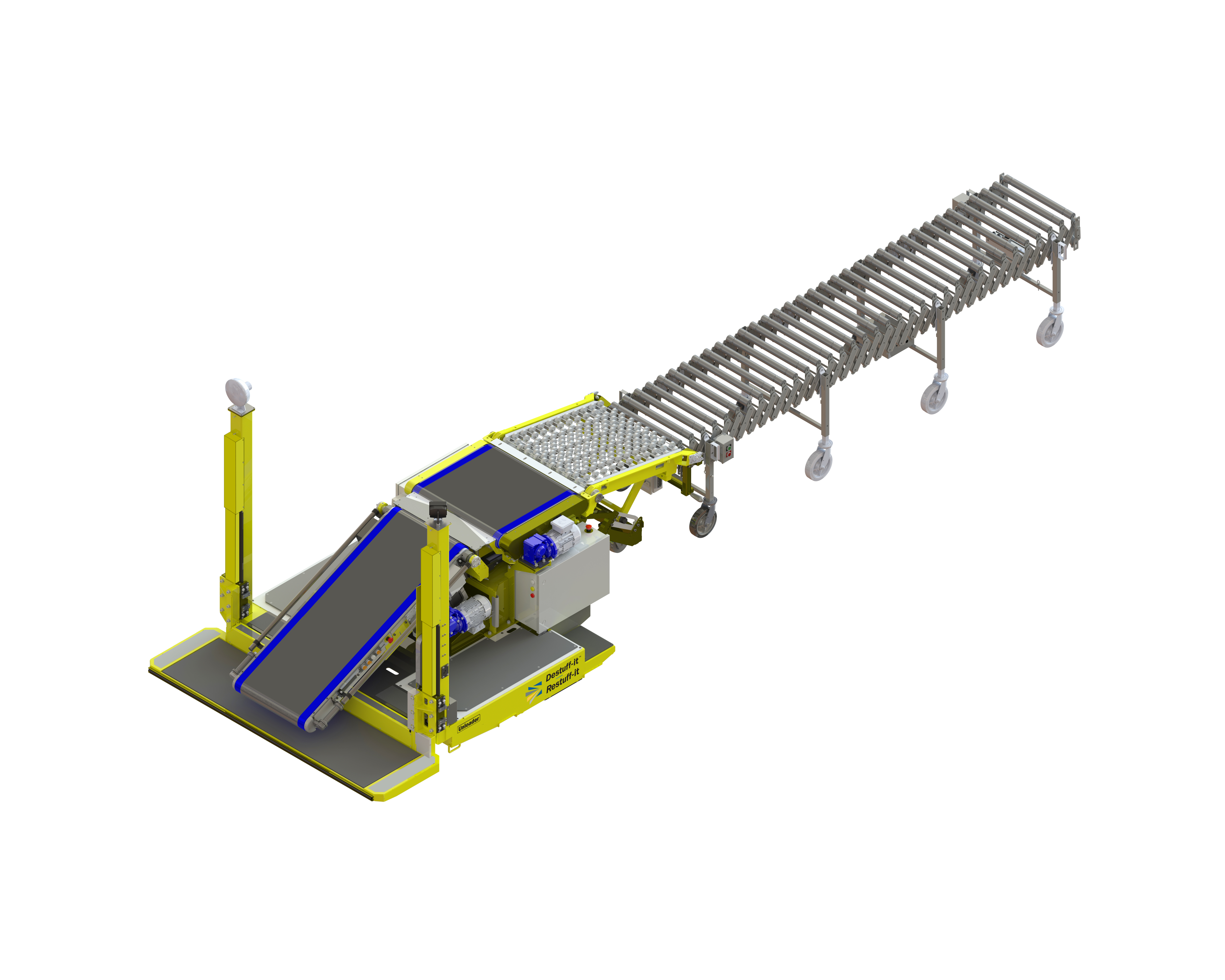 Flexible Roller Conveyor Stand