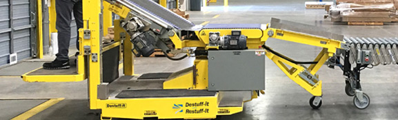 Warehouse Solutions Portable Ergonomic Conveyor Systems