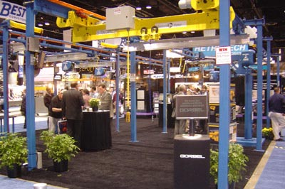 Gorbel Show Booth